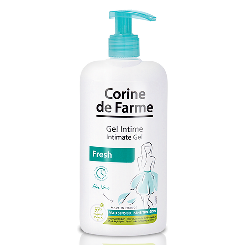 Corine Intimate Cleaning Gel 250ml สบู่ทำความสะอาดจุดซ่อนเร้นสูตรปกป้อง