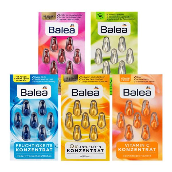 Balea Beauty Concentrated Essence 面部精华液（7 件/包） 