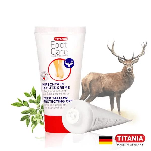 TITANIA Foot Protecting Cream 100ml, heel care cream 